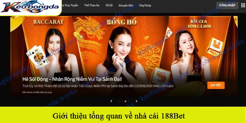 Giới thiệu tổng quan về nhà cái 188Bet
