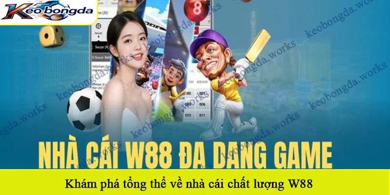 Khám phá tổng thể về nhà cái chất lượng W88